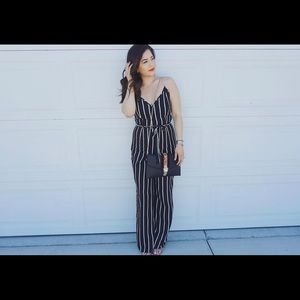 Stripped Romper